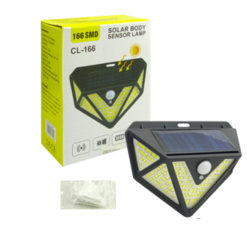 Aplique Solar c/sensor de movimiento